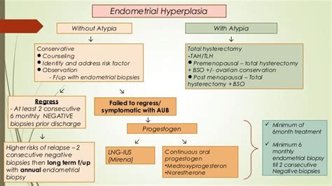 Management of endometrial hyperplasia