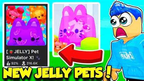 The NEW JELLY PETS UPDATE In Pet Simulator X IS HERE! - YouTube