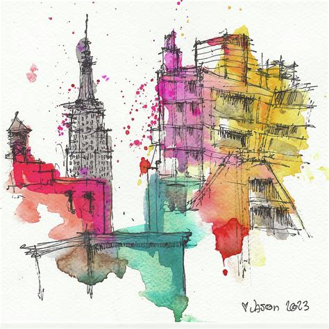 High Line - New York City 0623 Mixed Media by Jason Nicholas - Fine Art ...