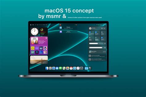 macOS 15 concept | Figma