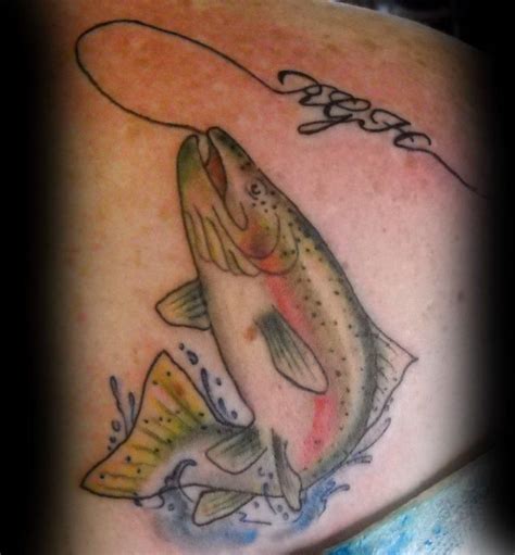 Rainbow Trout action Trout Tattoo, Fish Tattoos, Tatoos, Tattoo Project ...