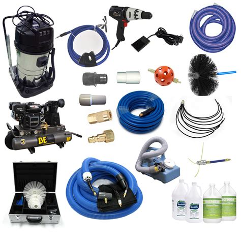 Clean Storm CE3048, DuctMaster Complete Air Duct Cleaning, and Care System 288 cfm Vacuum ...