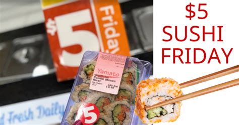 Harris Teeter $5 Sushi Friday | Moola Saving Mom