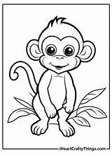 25 Monkey Coloring Pages 100% Free Printables sketch template