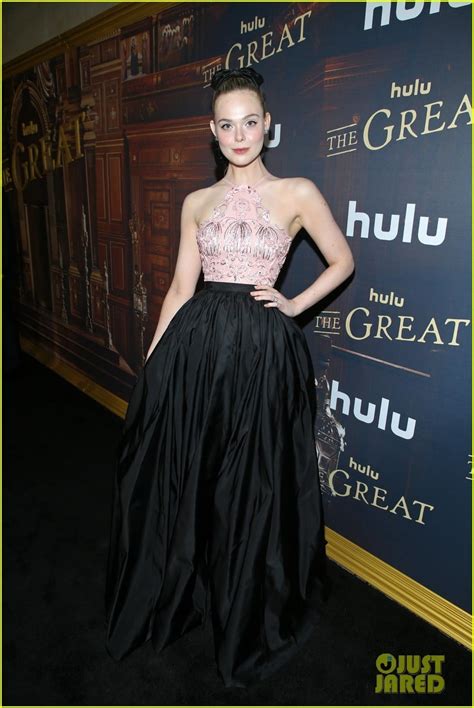 Full Sized Photo of elle fanning nicholas hoult the great season 2 premiere 63 | Elle Fanning ...