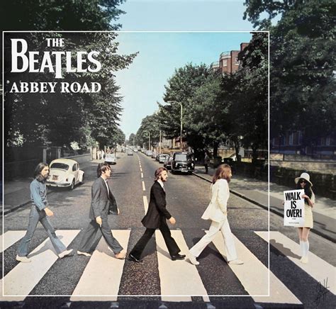 The Beatles Abbey Road Album Cover