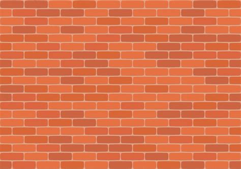 Premium Vector | Brown brick wall seamless pattern