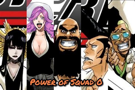 (Bleach) All 5 Members of Squad Zero | Royal Guard (with Power Explanation) - OtakusNotes