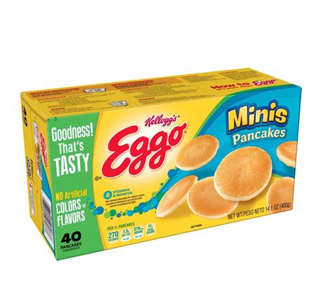 Kellogg's Eggo Frozen Mini Pancakes - 40ct/14.1oz | Eggo pancakes, Mini ...