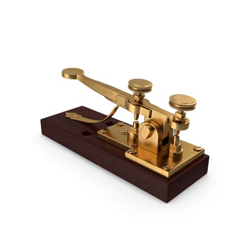 Antique Telegraph Key PNG Images & PSDs for Download | PixelSquid - S11375944F