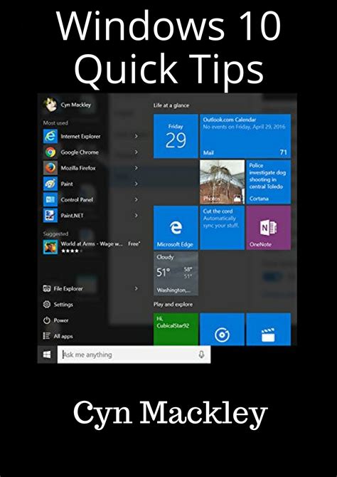 Windows 10: Quick Tips – Cyn Mackley