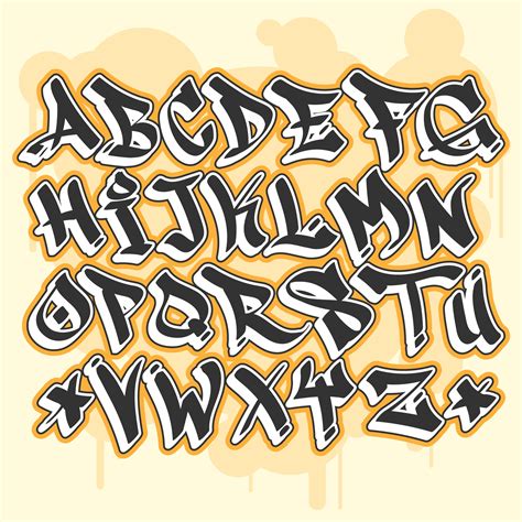 Printable Graffiti Letters