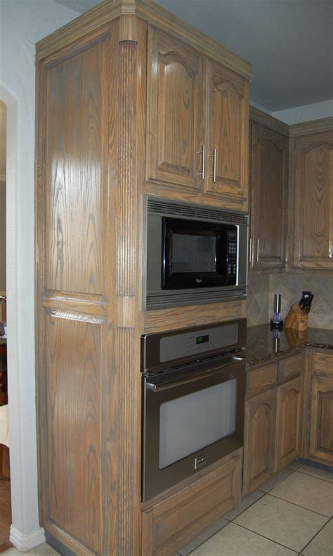 Refinish dated oak cabinets | Flawless C Designed