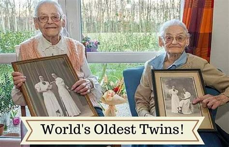 Premature Twins Born in 1912 are Now World's Oldest - Twiniversity