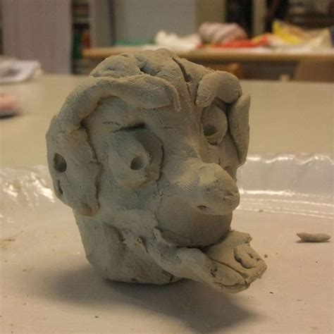 Making Faces, Part II: Clay Sculpture Heads (June 2012) – Hannah's Art Club