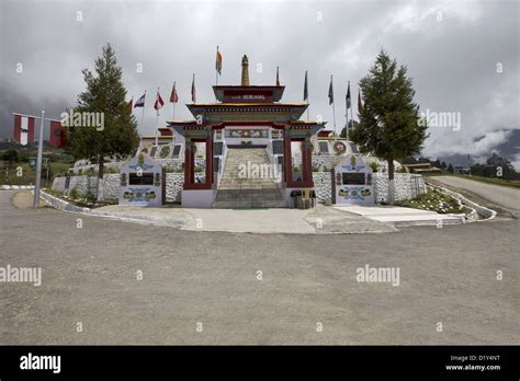 Tawang War Memorial at Tawang in Arunachal Pradesh for martyrs of the ...