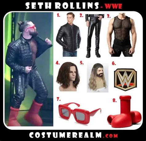 Dress Like Seth Rollins: Step Into The WWE Spotlight