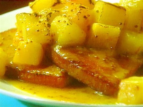 Sauteed Ham Steak Pineapple Recipe | Food Network