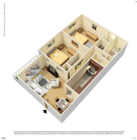 Floorplans — The District Apartment Homes