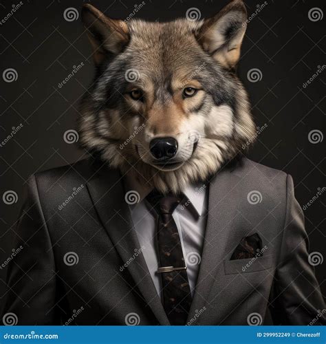 Wolf in costume stock image. Image of finance, holiday - 299952249