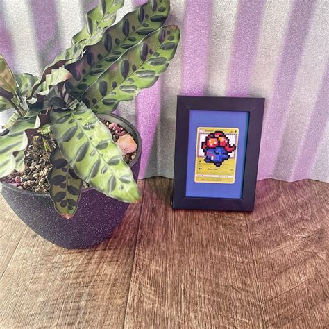 Gloom Pokemon Pixel Art Reclaimed Perler Bead Painting | Etsy Ireland