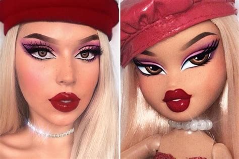 Bratz doll makeup image by Angelica Pickles on beautyland | Doll makeup, Barbie makeup