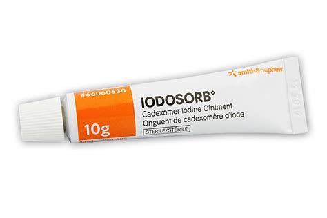 Smith and Nephew IODOSORB Iodine Ointment - Bowers Medical Supply