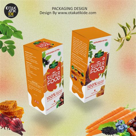 Solusi jasa desain packaging minuman kesehatan - Otakatikide | Jasa Desain Logo, Jasa Desain ...