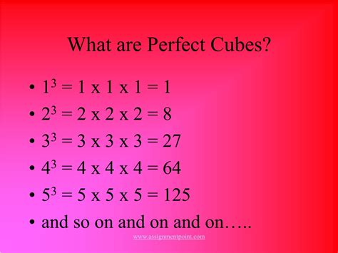 PPT - What are Perfect Cubes PowerPoint Presentation, free download - ID:9544208