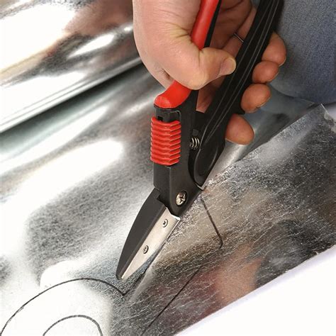 Sheet Metal Tin Snips Left Cutting Cutter Heavy Duty Professional Shear ...