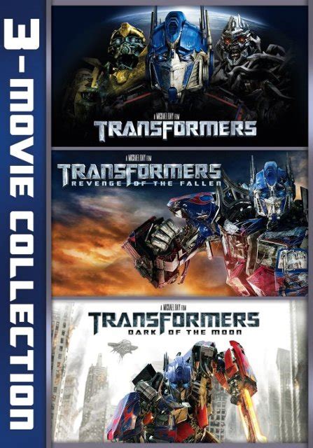 Transformers: 3-Movie Collection [3 Discs] [DVD] - Best Buy