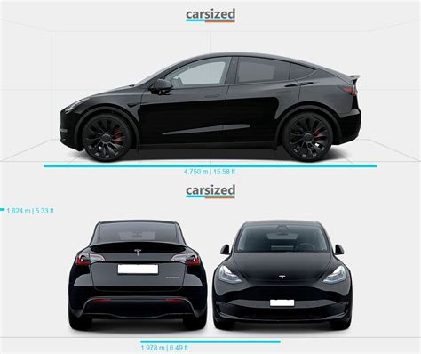 2024 Tesla Model Y Dimensions In Feet - Pammi Henryetta