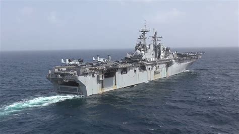 USS Bataan and 26th Marine Expeditionary Unit in 5th Fleet - YouTube