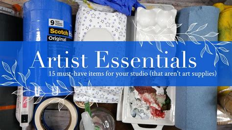 Artist essentials: 15 must-have items for your studio (that aren't art ...