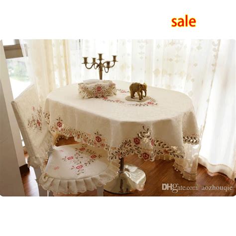 Wholesale Fashion Elliptical Table Cloth Oval Dining Table Cloth Chair Covers Oval Shape ...