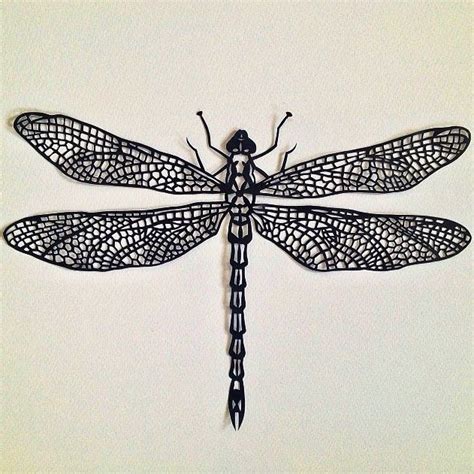 Dragonfly papercut art | Paper cut art, Paper cutting, Paper art