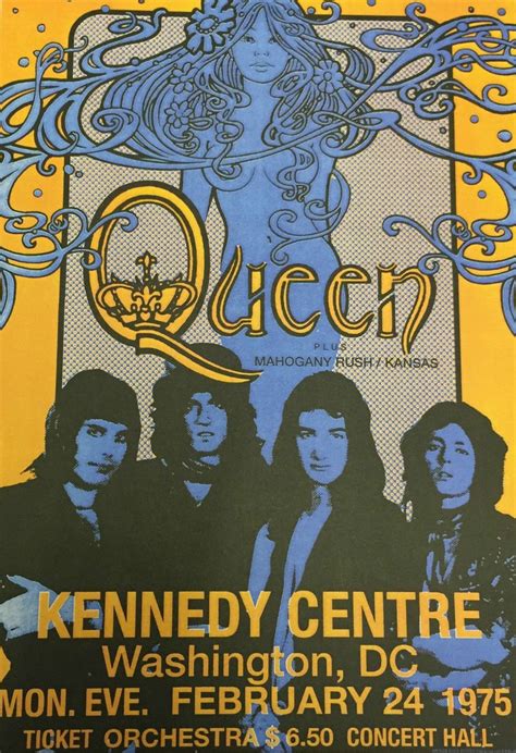 Queen Concert Poster https://www.facebook.com/FromTheWaybackMachine ...