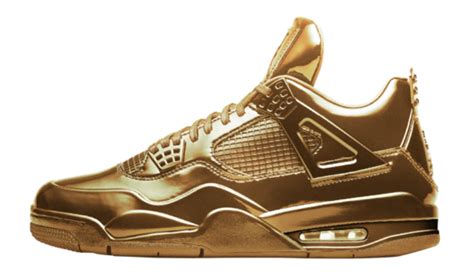 Gold Air Jordan 4 | Sole Collector