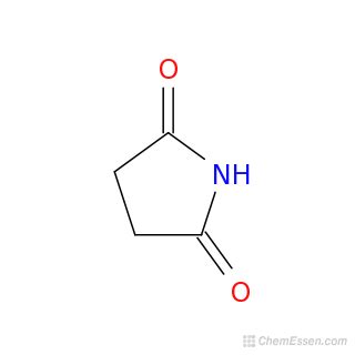 SUCCINIMIDE Structure - C4H5NO2 - Over 100 million chemical compounds | CCDDS