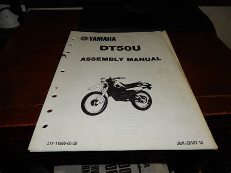 Yamaha Dt50 Manual For Sale in Stillorgan, Dublin from johnkiely