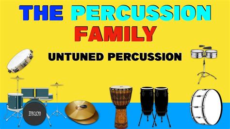 CLASSIFICATION OF MUSICAL INSTRUMENTS : The Percussion Family#music # ...