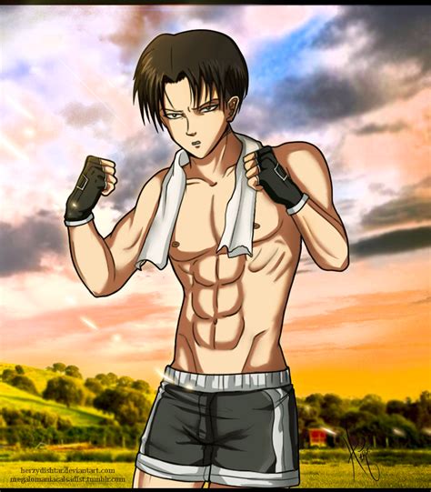 Levi Ackerman - Fight me by HerzyDIshtar on DeviantArt