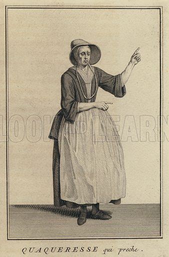 Quaker woman preaching stock image | Look and Learn