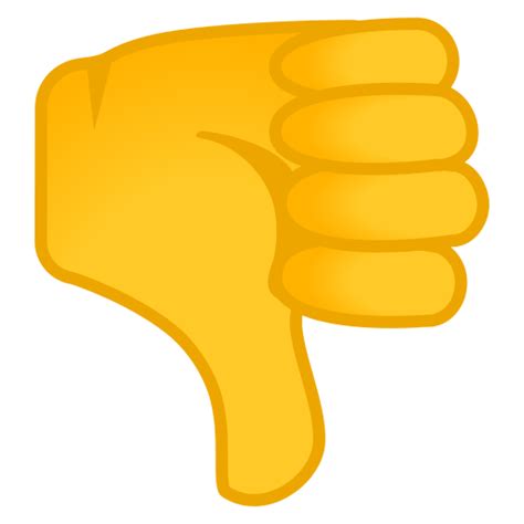 👎 Thumbs Down Emoji | Finger Down Emoji