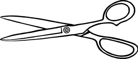 Scissors Clipart Black And White - ClipArt Best