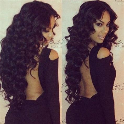 144 best images about long curly weave on Pinterest | Wand curls, Lace ...