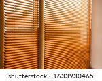 Free Image of Venetian blinds hanging on a window | Freebie.Photography