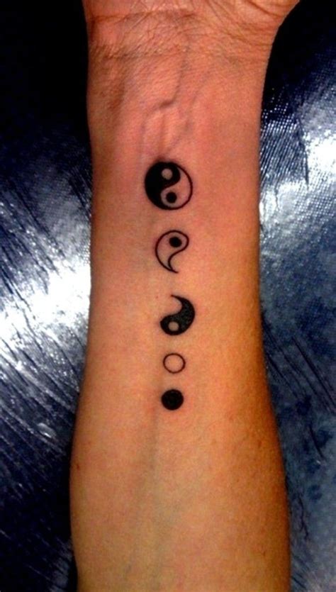 Ying Yang Tattoos (45 of Them) | Sharpie tattoos, Yin yang tattoos ...