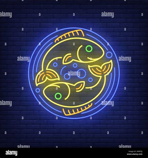 Pisces neon sign Stock Vector Image & Art - Alamy