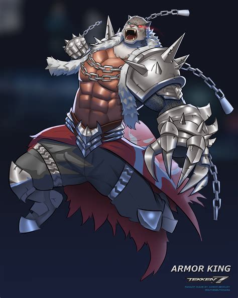 ArtStation - Tekken 7 : Armor King Fanart